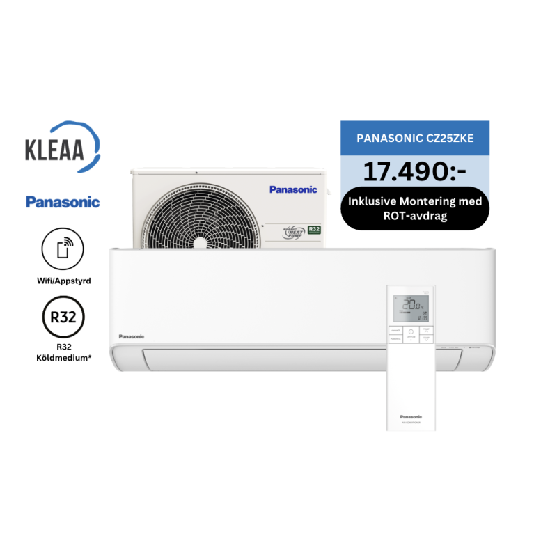 Värmepump Panasonic CZ25ZKE