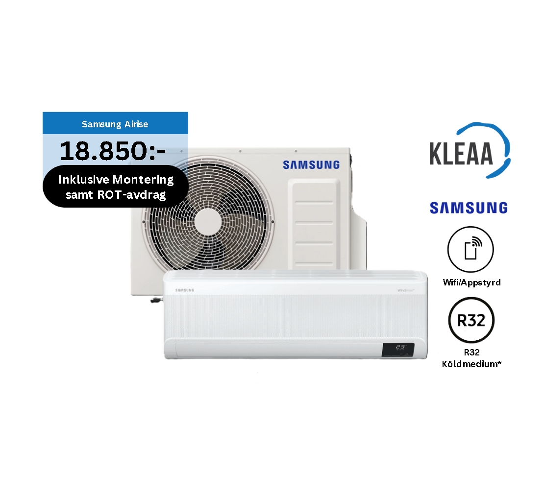 Samsung – Nordic Airise Luftvärmepump